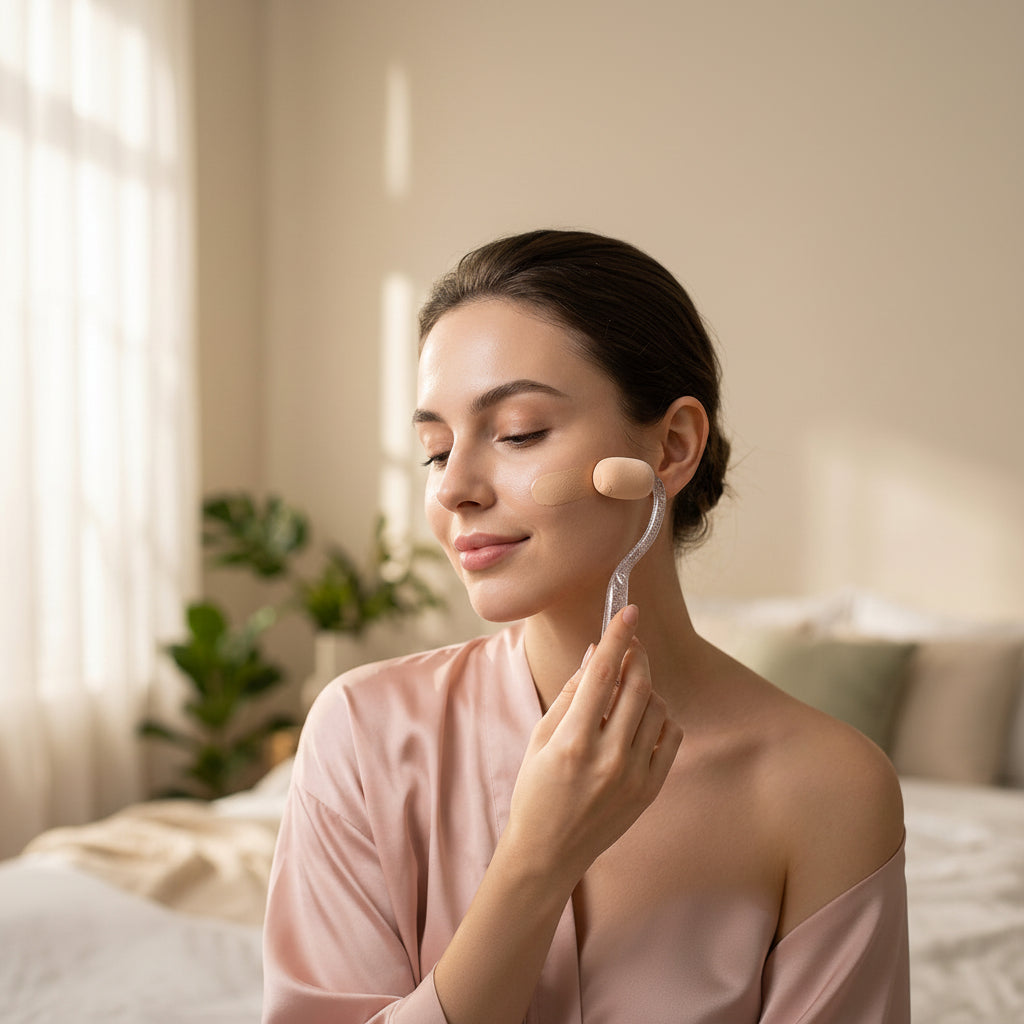 Pearl Roller Puff Set — The K-Beauty Tool for Flawless Foundation 1
